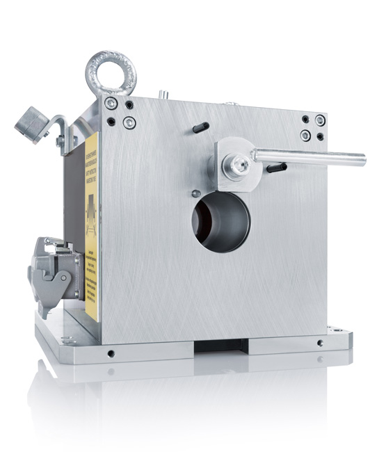 Non-destructive eddy current testing of long products with DEFECTOMAT